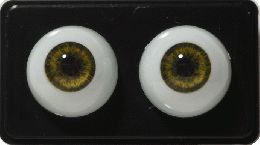 Glastic Doll Eyes 20mm SEA GREEN