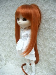 8-9インチ/【お取り寄せ】ロングポニーテール Rust