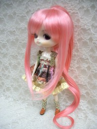 8-9インチ/【お取り寄せ】ロングポニーテール Pink