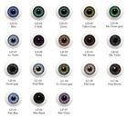 Acrylic Eyes 8mm