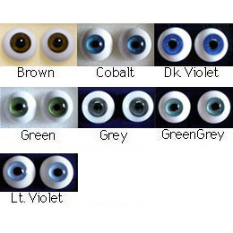 Glass Doll Eyes 10mm