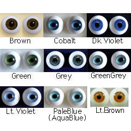 Glass Doll Eyes 14mm