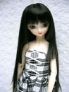 9-10インチ/姫カットロング Black