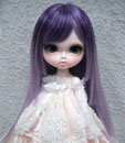 11-12インチ/【お取り寄せ】姫カットロング Lilac mixed T